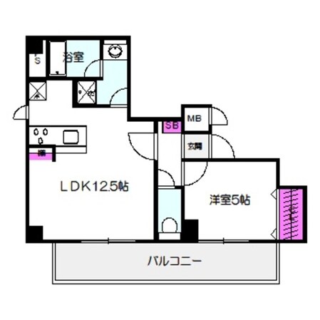 ゼクス鴫野東の物件間取画像